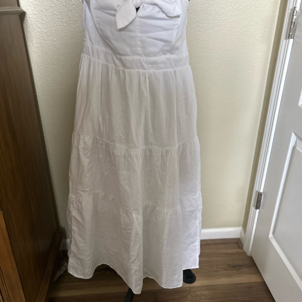 Universal Thread White Strapless Dress